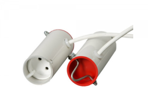 Ophangbuis combilamp als hanglamp wit 13 cm