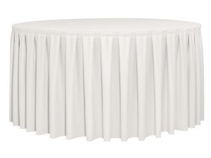 Tafelrok rond - Boxpleat