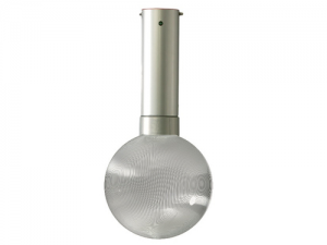 991HCH HANGLAMP ZILVER MET PRISMA HELDER BOL 200 MM Ø