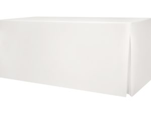 Tafelhoes rechthoek - paris pleat