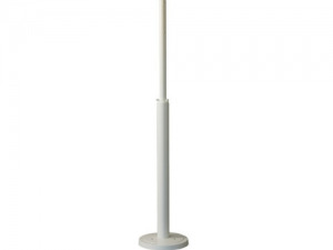 Staander verstelbaar voor combilamp als staande lamp wit