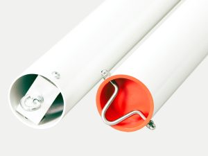 Ophangbuis wit voor 1 hanglamp 100 cm